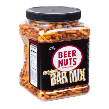 BEER NUTS Beer Nuts Bar Mix 26 oz. Jar, PK12 06263